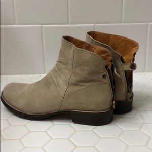 Fiorentini + Baker Suede Booties 36.5 fits a 7